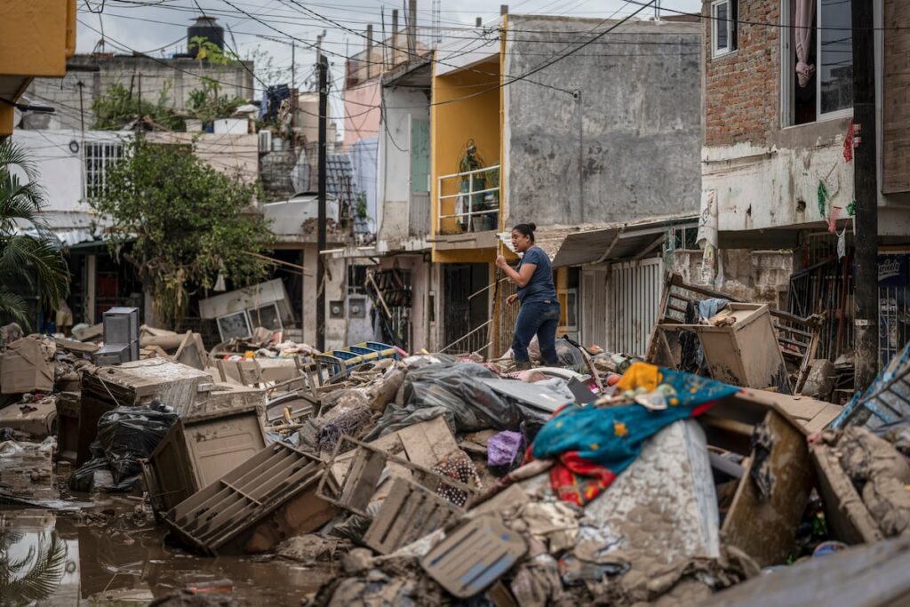 Inundaciones en México: 80 fallecidos y 18 desaparecidos hasta ahora