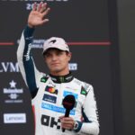 Norris deslumbra al volante de un Ferrari en su último desafío Norris deslumbra al volante de un Ferrari en su último desafío
