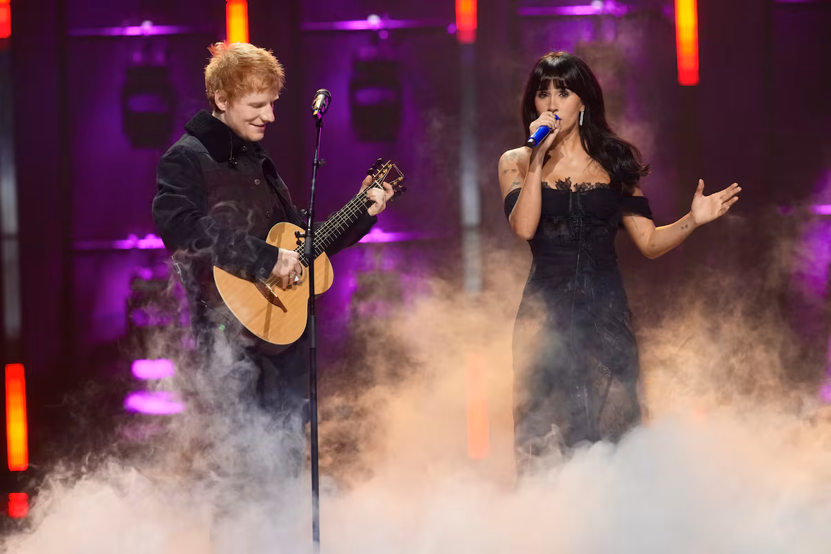 Aitana y Ed Sheeran se coronan en LOS40 Music Awards junto a Rosalía
