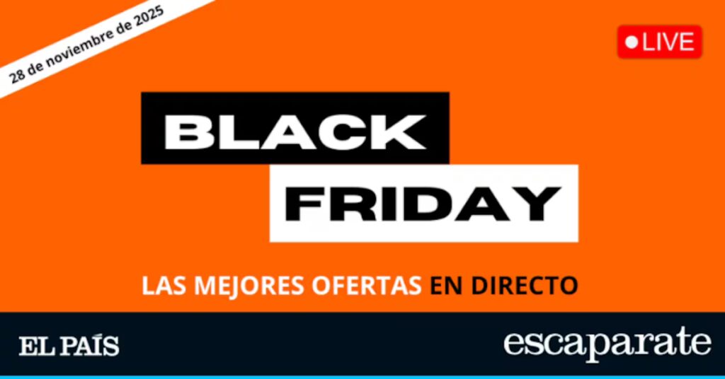 Black Friday 2025: Ofertas imperdibles en Amazon y más, ¡en vivo!