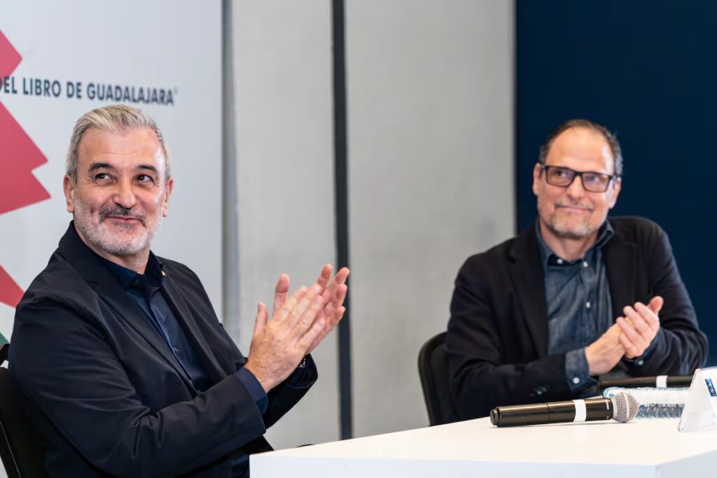 Charla en vivo: Jaume Collboni y Jan Martínez Ahrens en la FIL