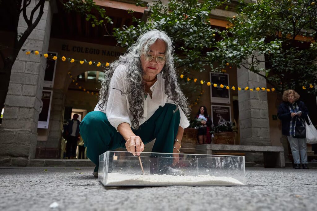 Cristina Rivera Garza denuncia feminicidios en el Colegio Nacional