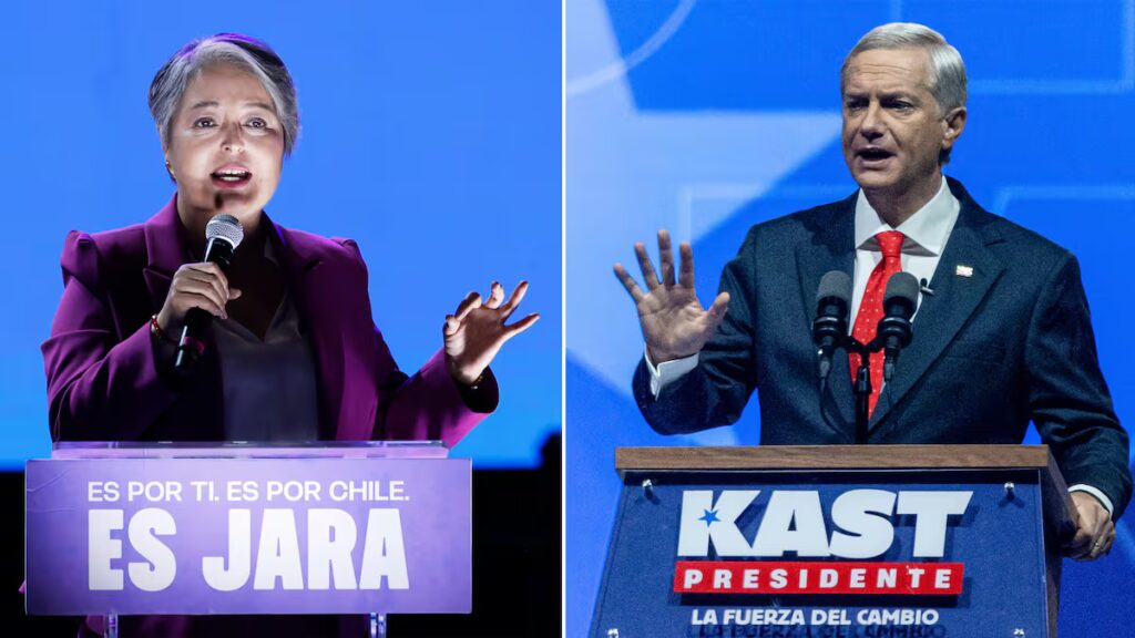 Debates confirmados entre Jara y Kast en segunda vuelta presidencial de Chile