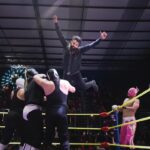 Diputado de Morena presenta informe legislativo en lucha libre de Coahuila