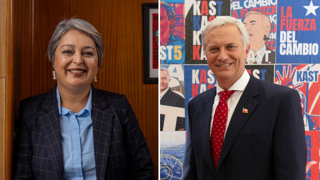 Jeannette Jara y José Antonio Kast: duelo por la presidencia de Chile