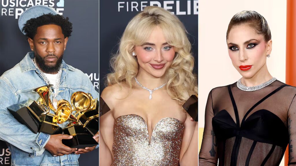 Kendrick Lamar, Lady Gaga y Bad Bunny destacan en nominaciones Grammy 2026