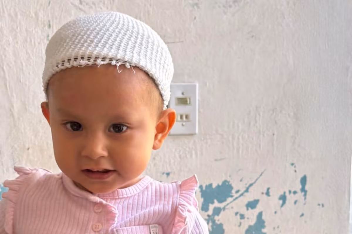 La bebé de 2 años rescatada por su abuela regresa a casa en Iztapalapa