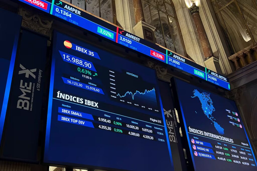 Las Bolsas caen por el colapso tecnológico y la incertidumbre de tipos en EE. UU.