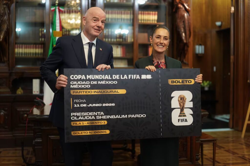 México ofrece exención fiscal total a la FIFA para el Mundial 2026