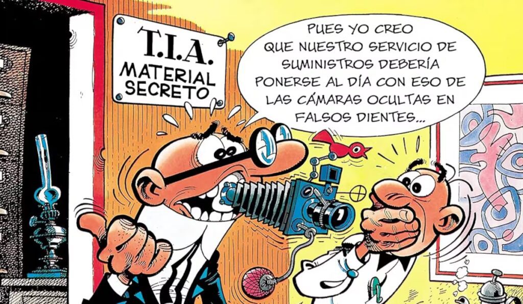 Mortadelo y Filemón: aventuras temporales y desastres espaciales en el laboratorio