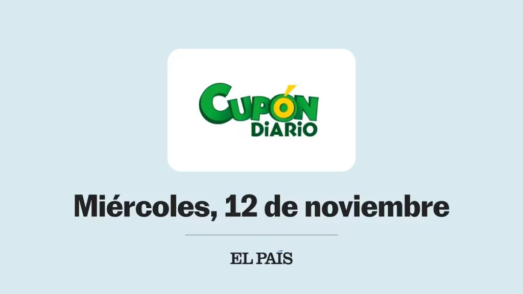 Resultados del Sorteo del Cupón Diario de la ONCE del 12 de noviembre