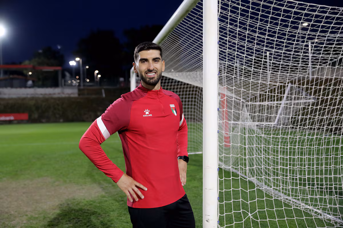 Yaser Hamed: el vasco que representará a Palestina en San Mamés contra Euskadi
