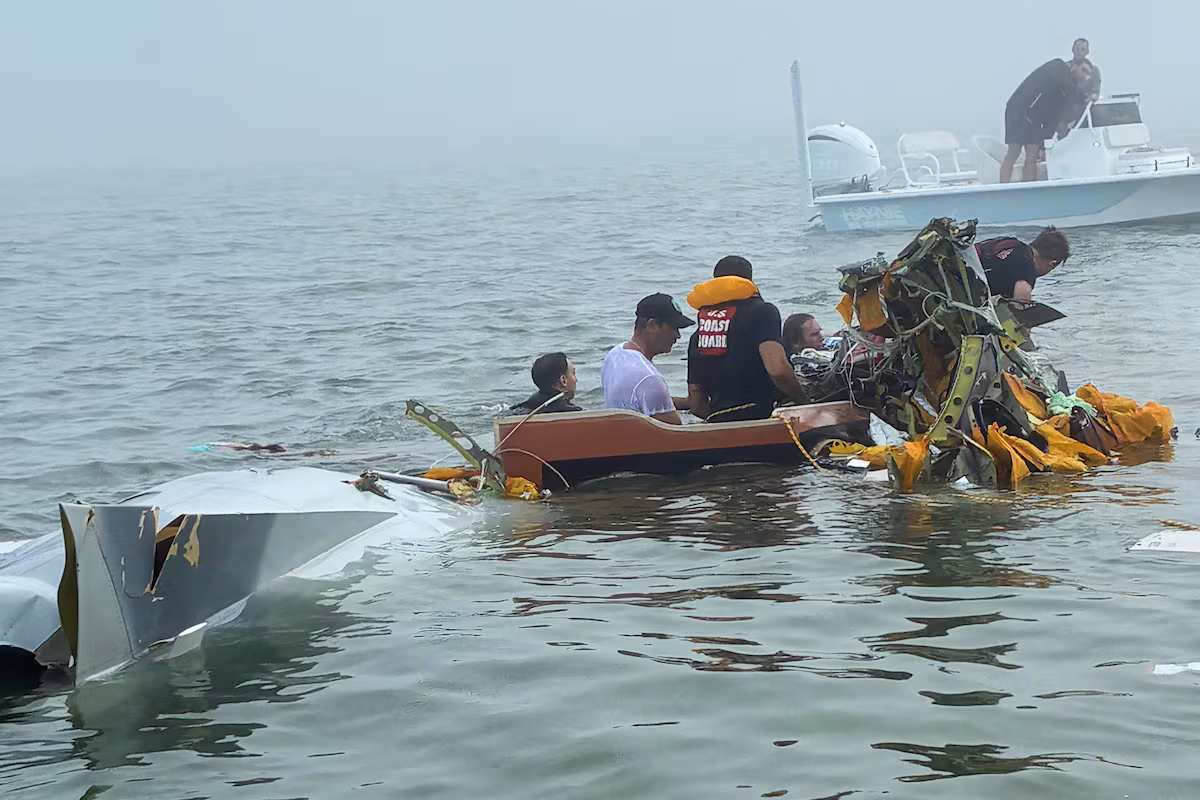 Accidente del avión médico de la Marina mexicana en Texas: perdió comunicación antes del impacto
