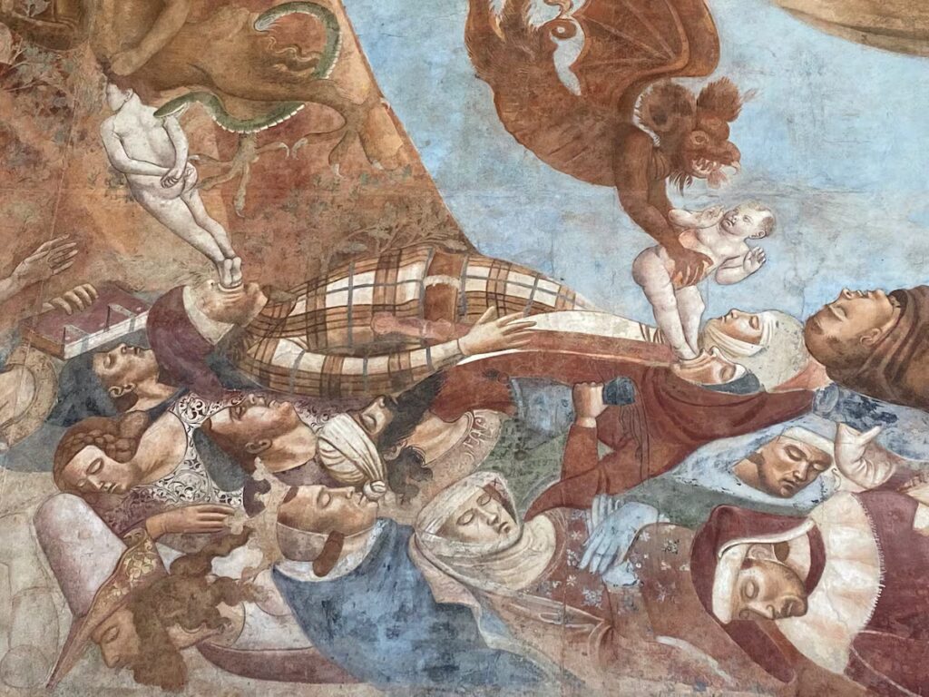 Erupción volcánica en Europa desata la peor pandemia de la historia