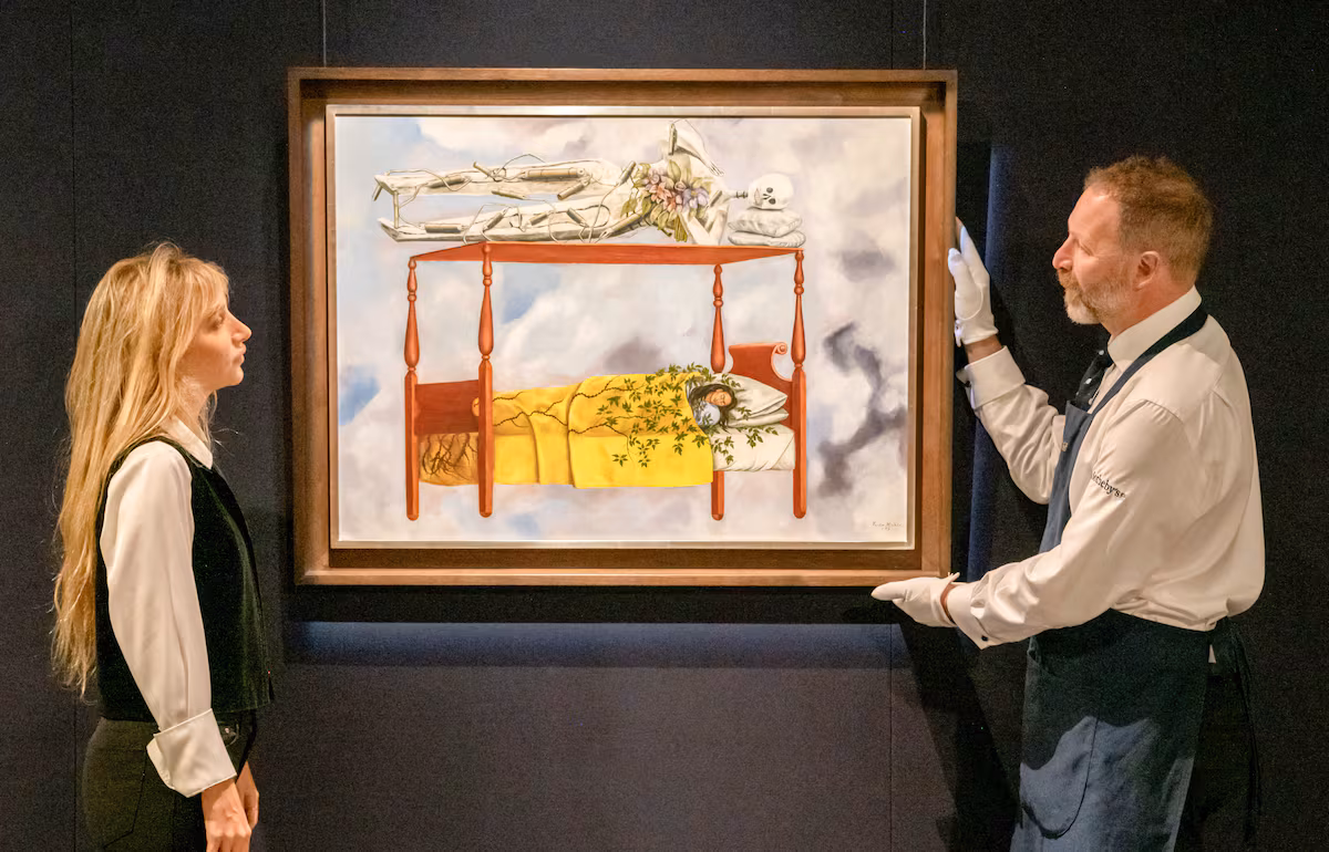 Frida Kahlo: El cuadro récord, regalo a su amante fotógrafo de EE UU
