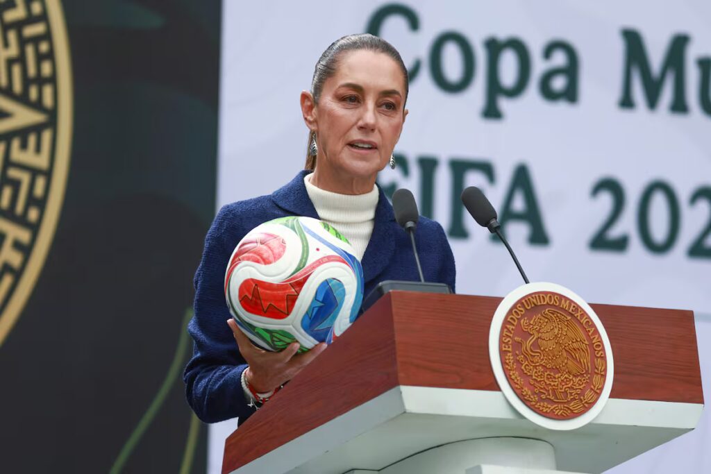 Sheinbaum asiste al sorteo del Mundial en Washington, sin reunión con Trump