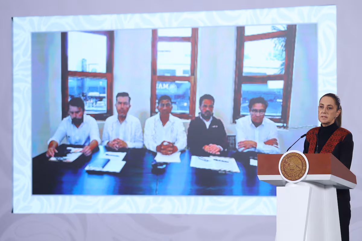 Sheinbaum busca certificación internacional para reabrir tramo del Tren Interoceánico