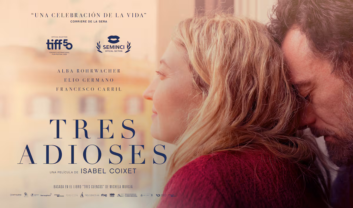 Anticipa el estreno de 'Tres Adioses' y sé el primero en disfrutarlo