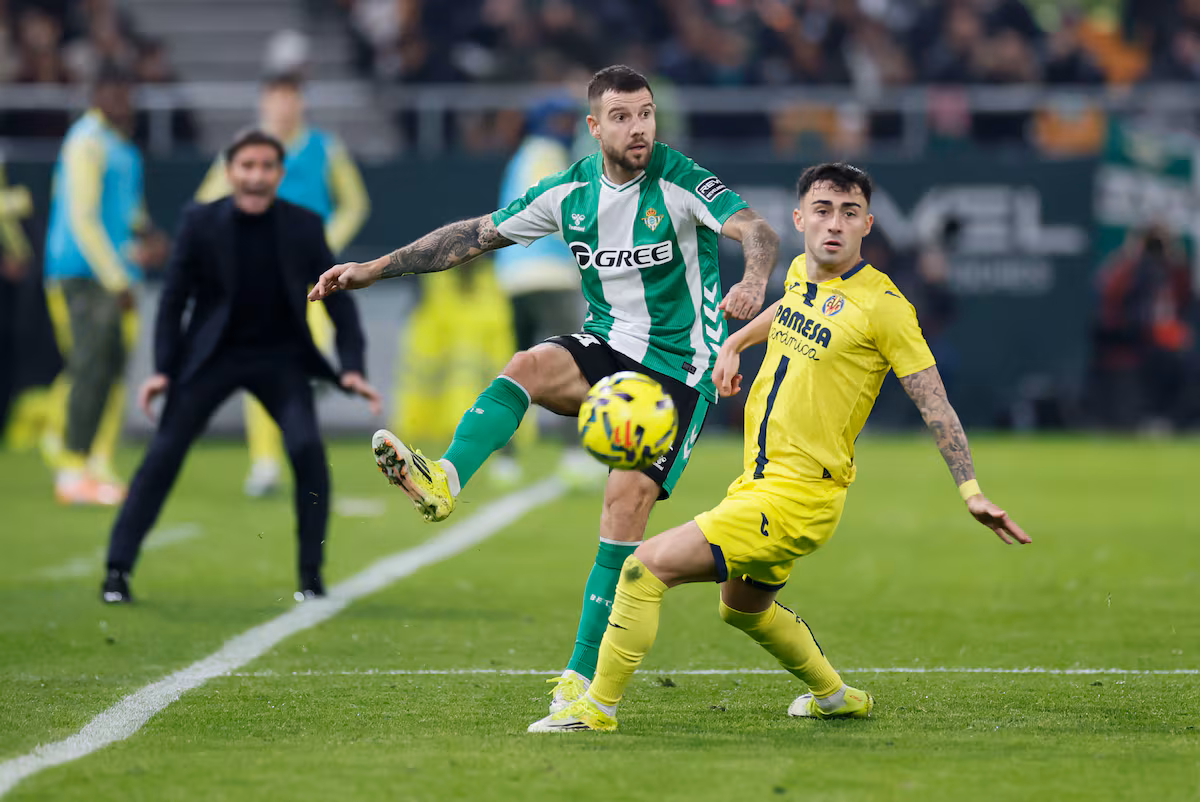 El Betis frena la racha triunfal del Villarreal en un gran partido