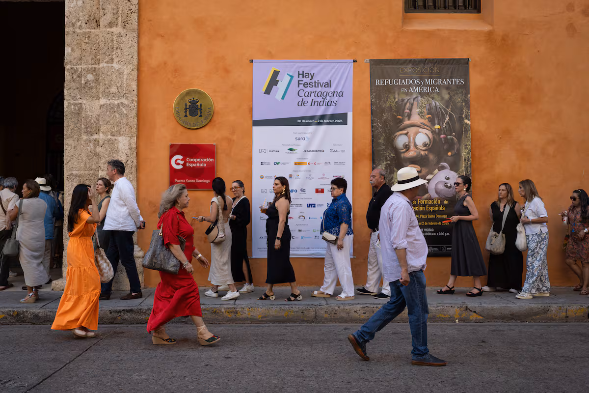 Hay Festival Cartagena: De Gaza a Venezuela, un debate sobre crisis geopolíticas