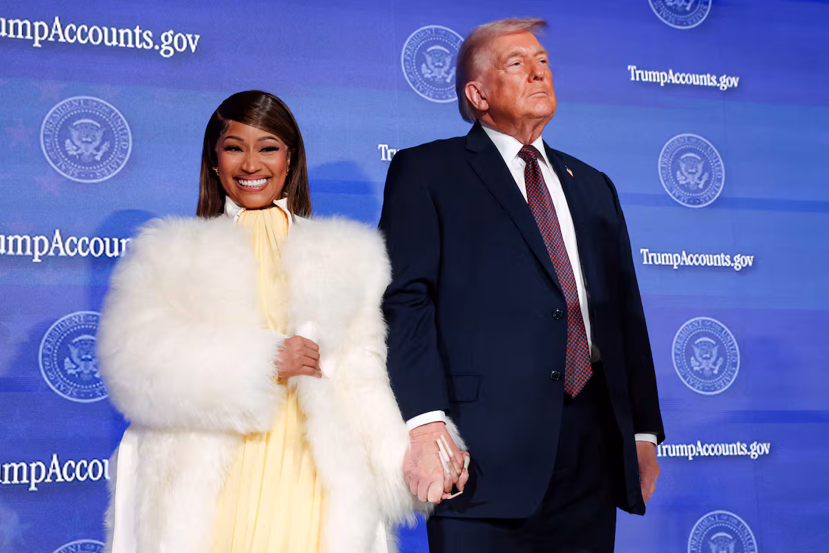Nicki Minaj respalda a Trump en medio de la brutalidad policial en EE. UU.