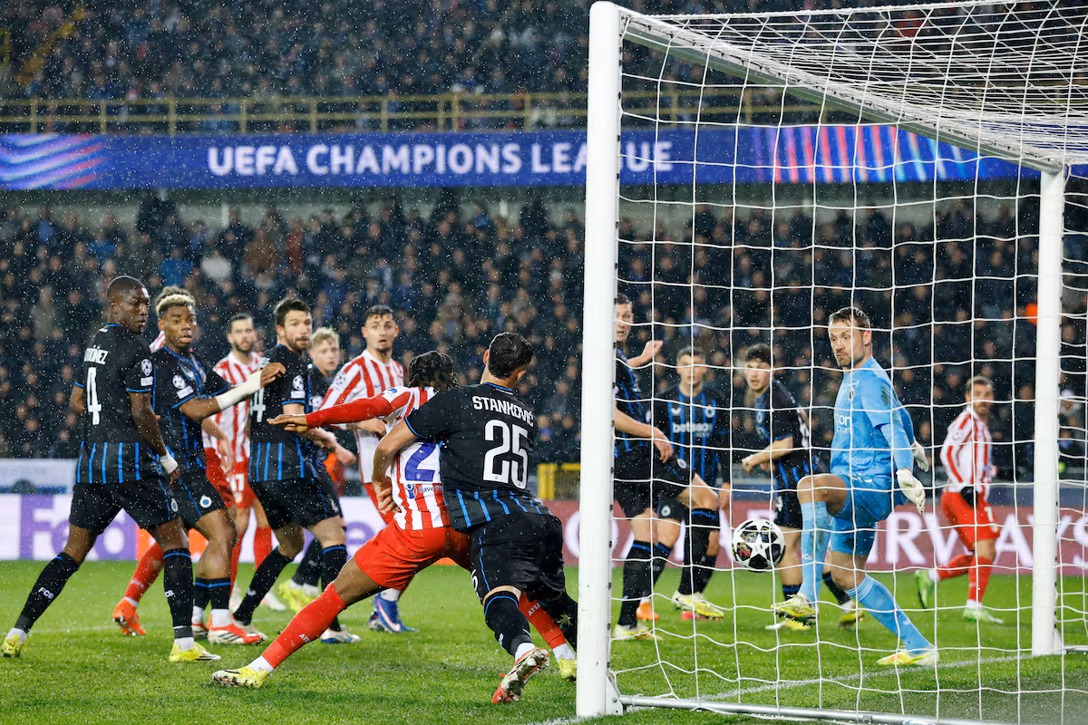 Atlético Madrid se estanca ante el Brujas: un juego sin rumbo