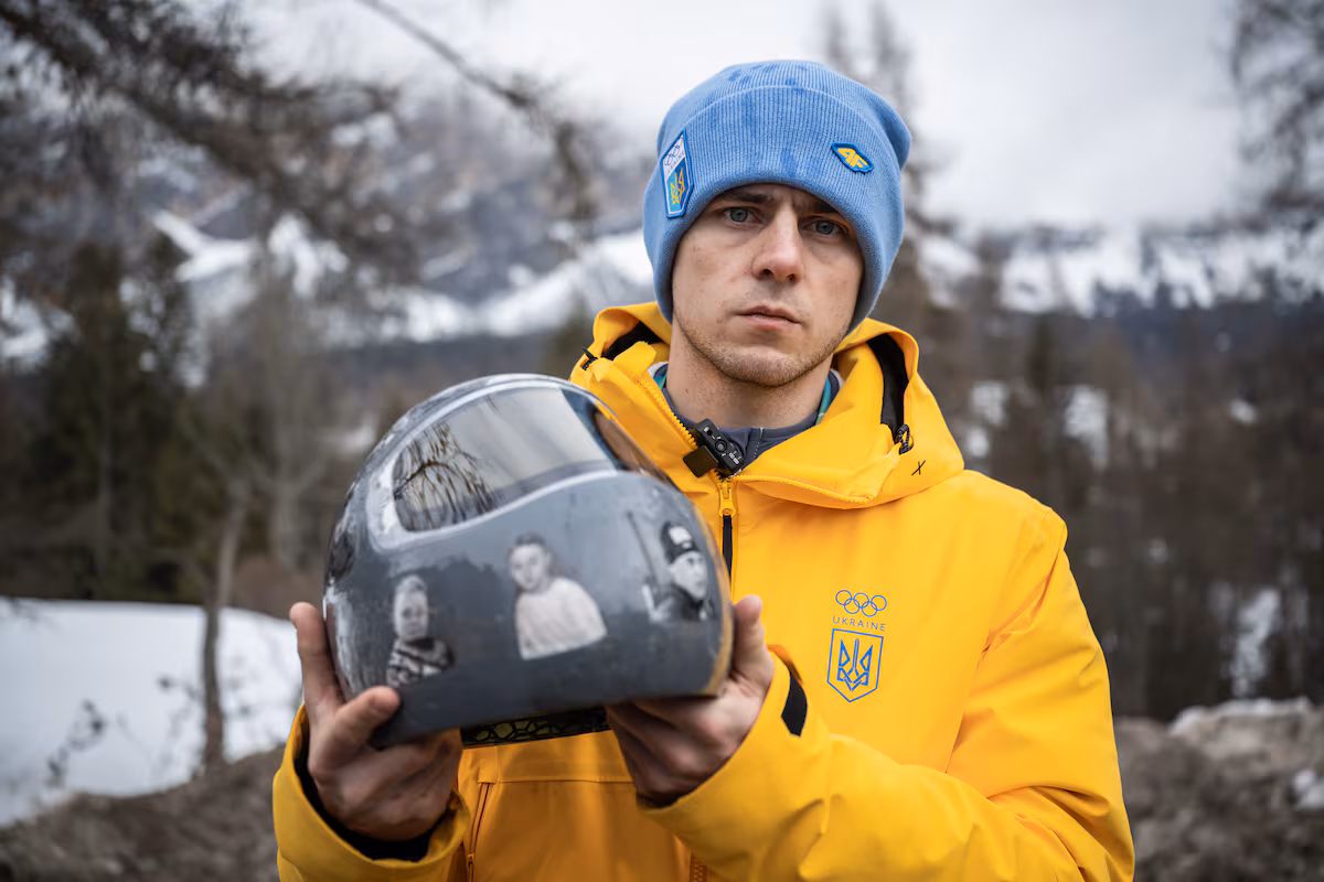 Vladyslav Heraskevych, descalificado por casco en honor a atletas ucranianos