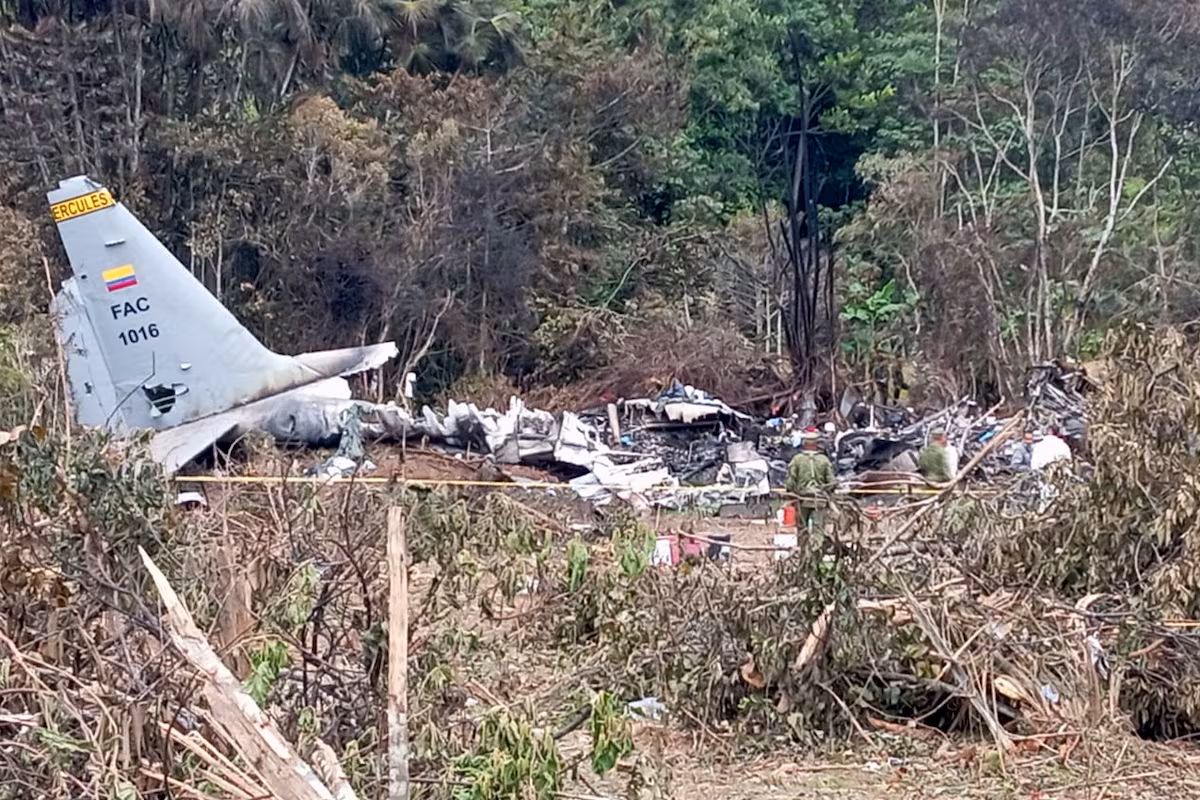 Accidente aéreo en Putumayo: seis tripulantes y dos policías fallecen