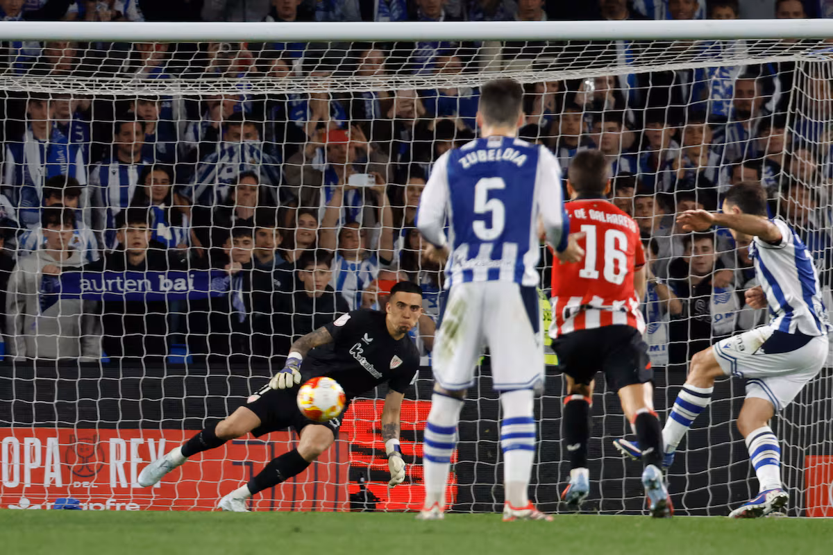 Matarazzo celebra el gran momento de Real Sociedad y Athletic en directo