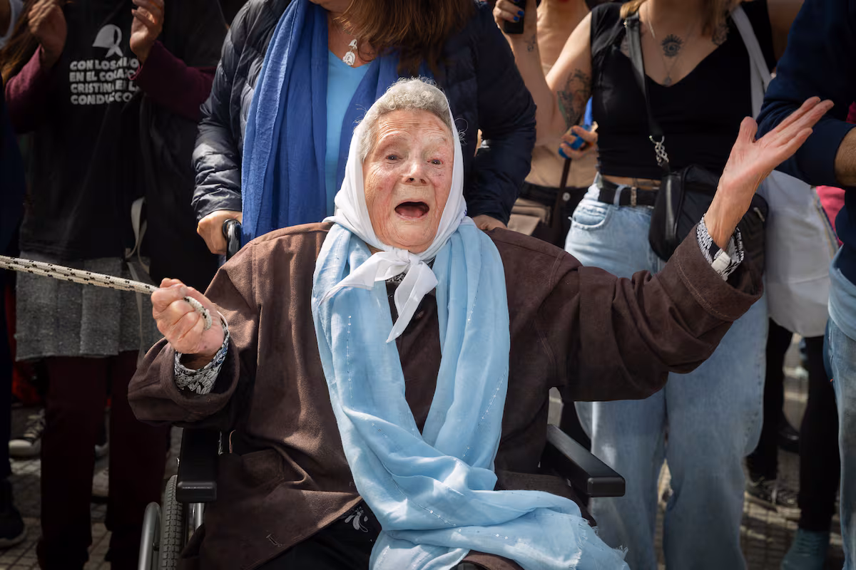 Fallece Visitación de Loyola, emblemática Madre de Plaza de Mayo tras 50 años de búsqueda