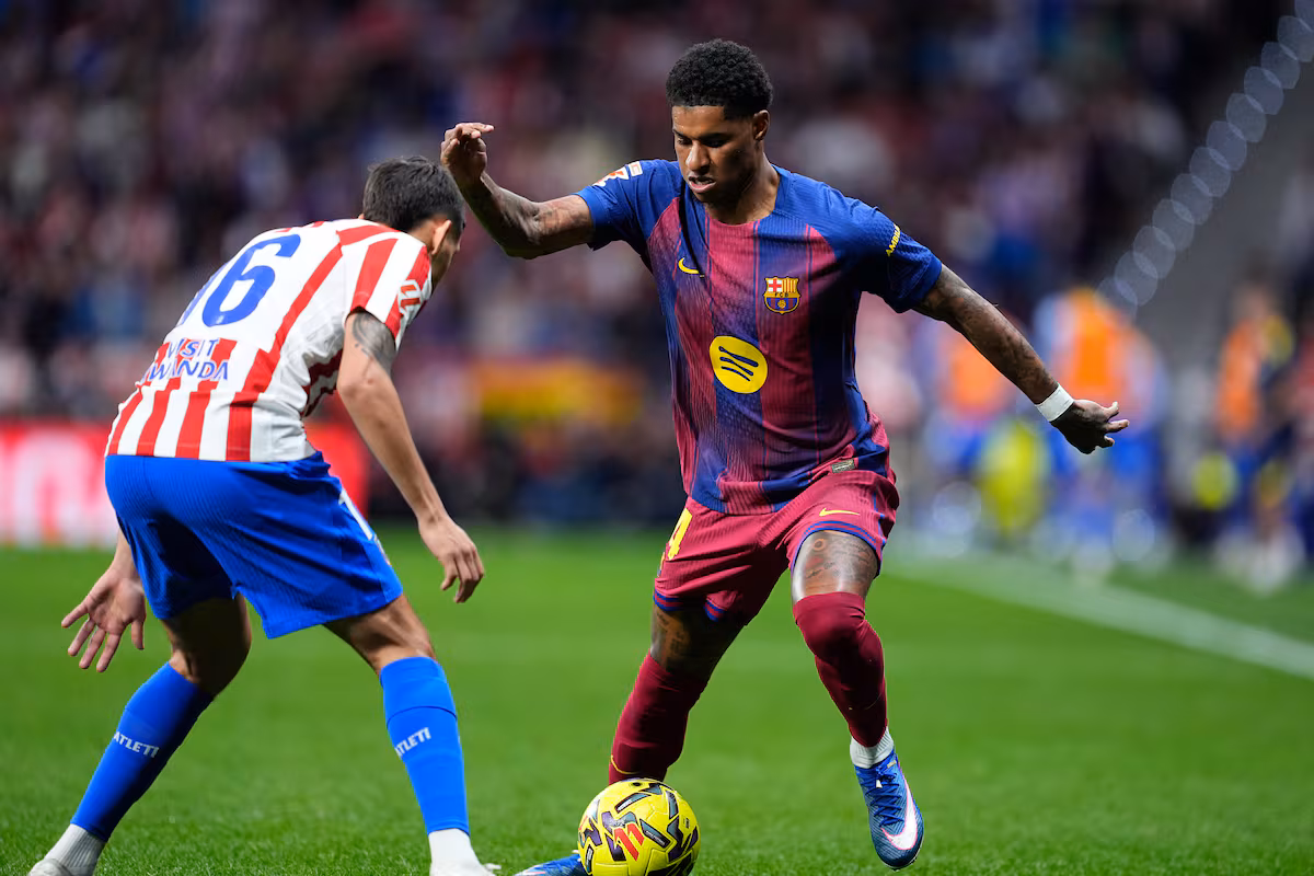 Rashford brilla en el Barcelona tras la ausencia de Raphinha