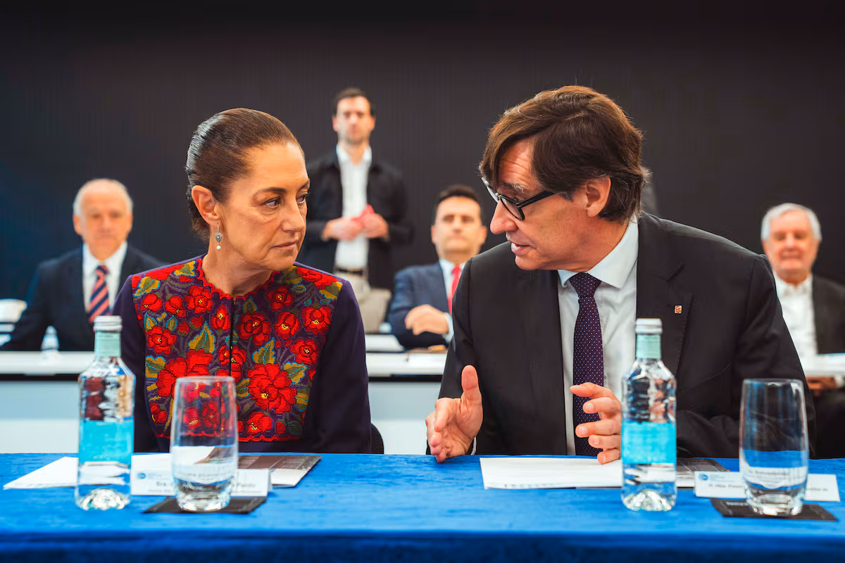 Sheinbaum regresa fortalecida de su visita a España
