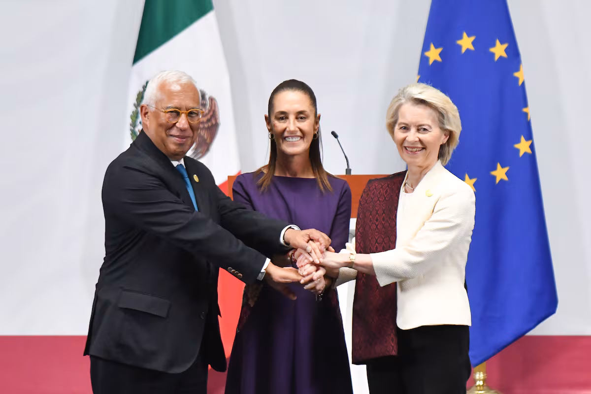 México finaliza cumbre con la UE en medio del TMEC
